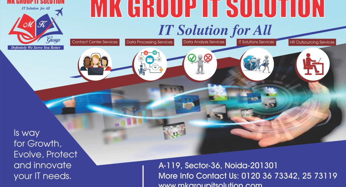 MK GROUP IT Solution new poster